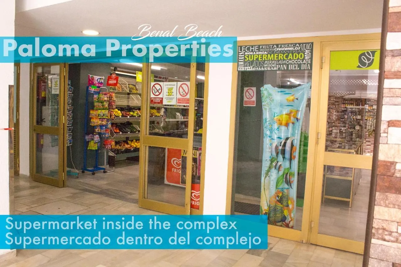 Benal Beach Suite, Parque Acuatico Y Vistas Al Mar Benalmádena Spanje