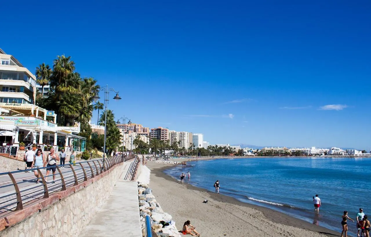 Benal beach suite, estudio con parque acuático y vistas al mar. Benalmádena 0*,