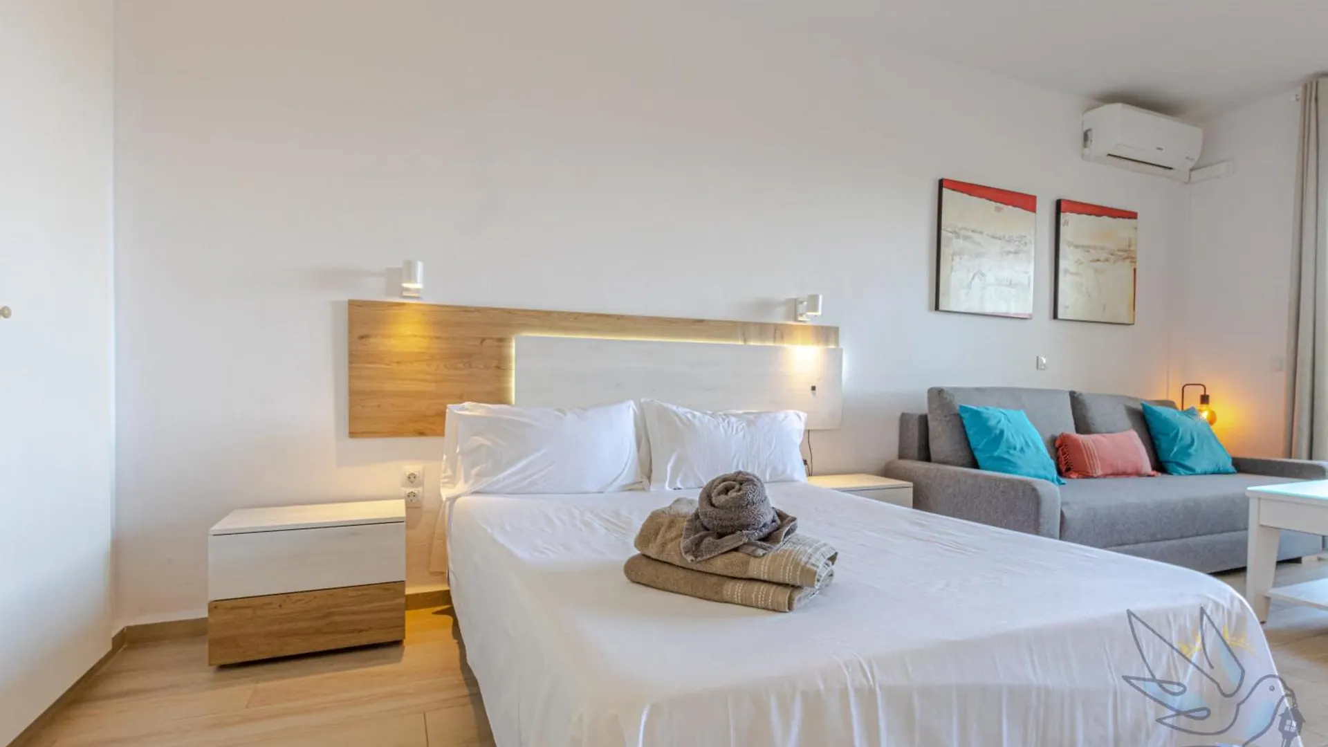 Benal beach suite, estudio con parque acuático y vistas al mar. Benalmádena Apartamento